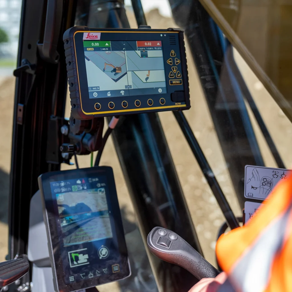 3D GPS excavator / dozer guidance